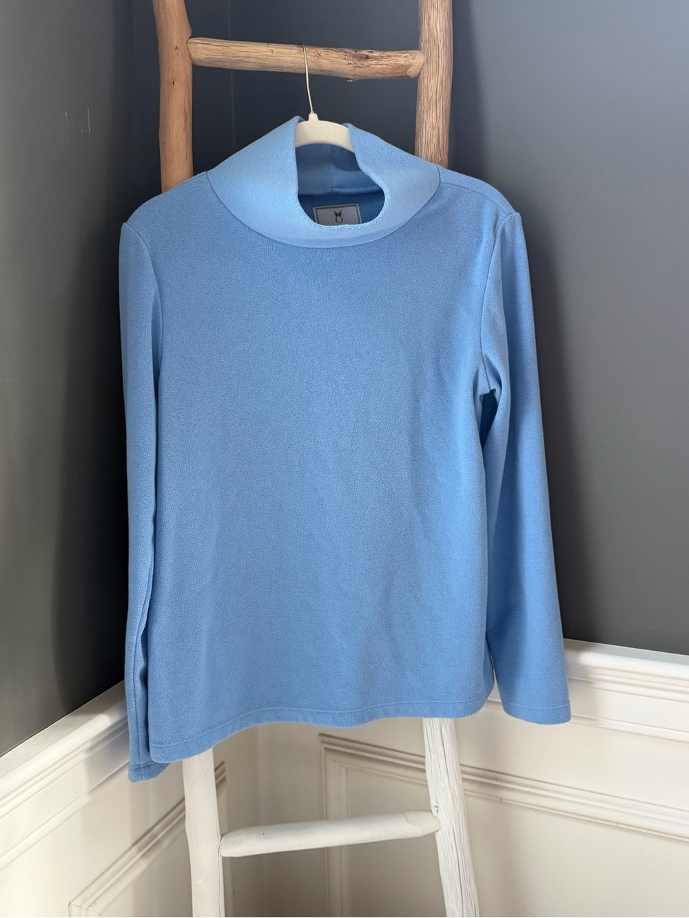 Dudley Stephens periwinkle Greenpoint Terry  top